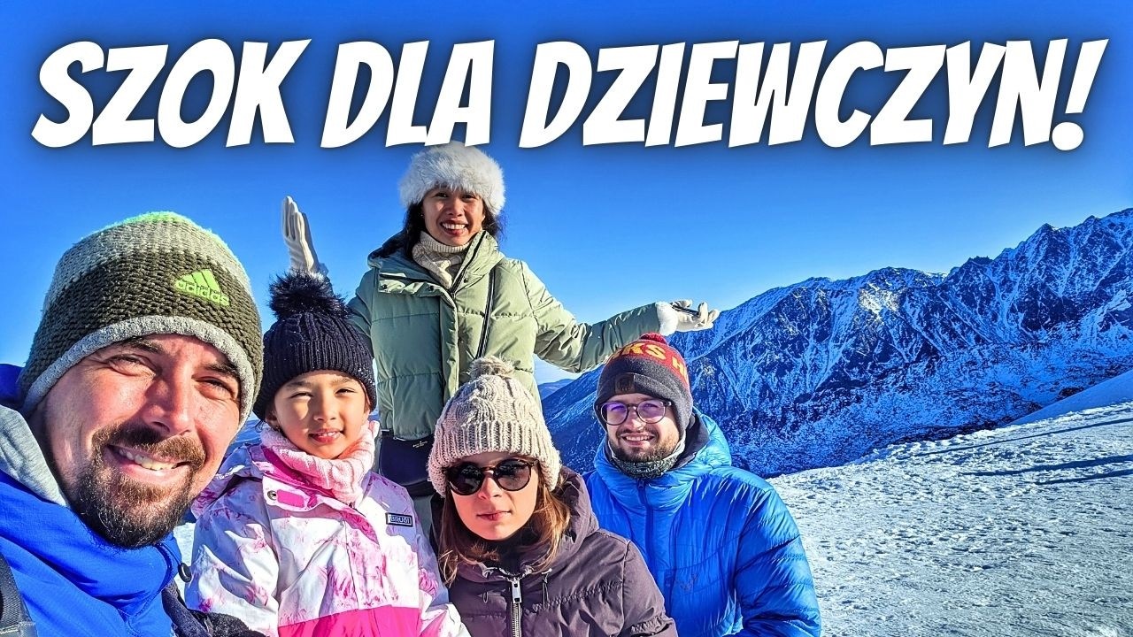 Filipinki w polskich tatrach! Pierwszy raz tyle śniegu!