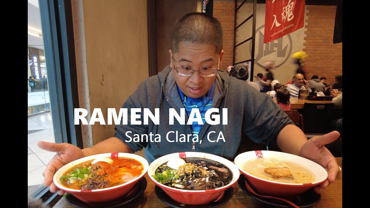 WHAT TO EAT l Ramen Nagi - SANTA CLARA, CA in Westfield Valley Fair Mall