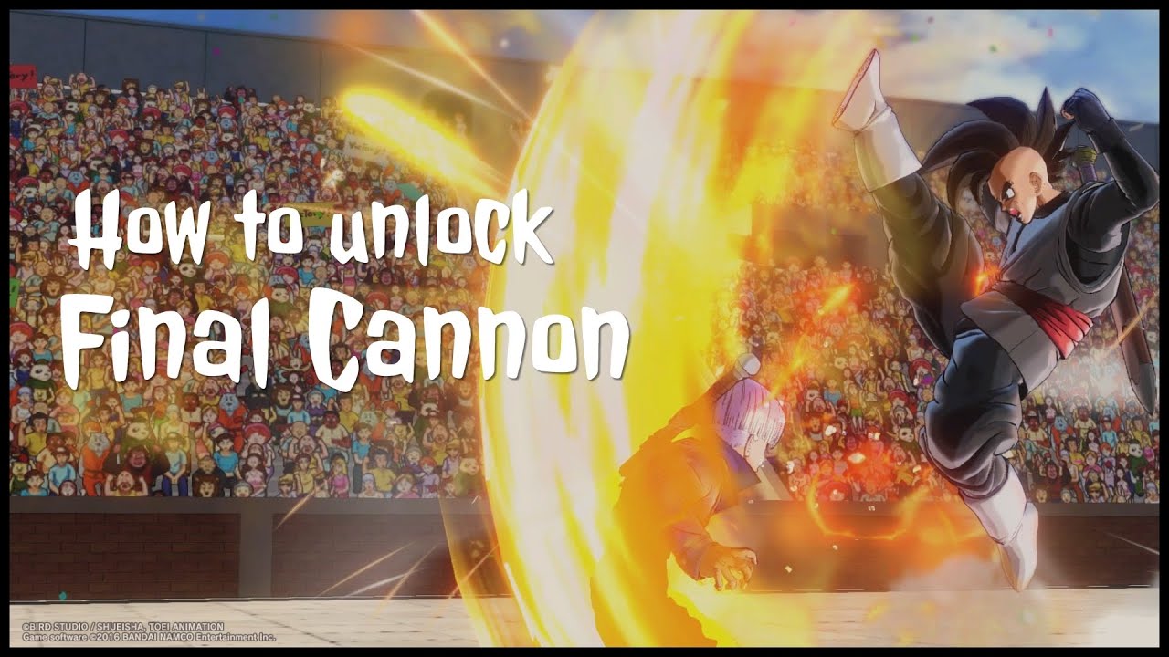 DRAGON BALL XENOVERSE 2 How to unlock Final Cannon