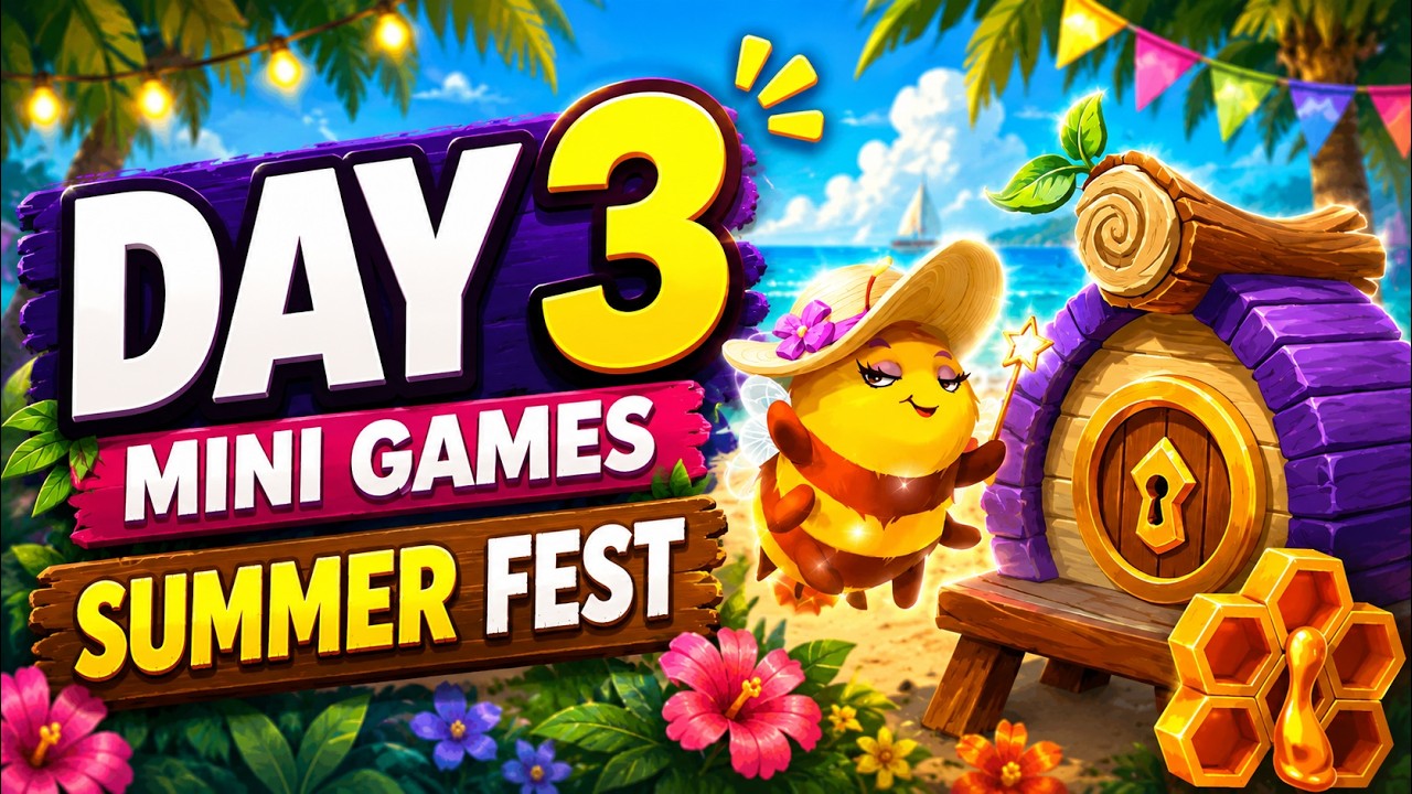 Day 3 Hidden Treasure | Summer Festival Mini-Game Location 2026