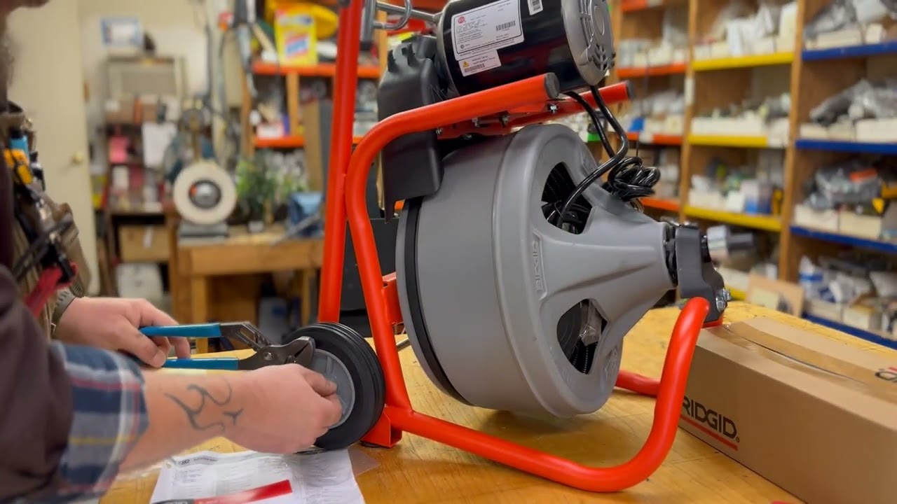 Rigid K-400 AF auto-feed 1/2