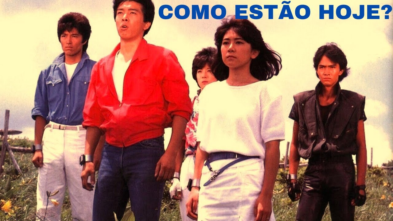 Como est&atilde;o os atores de Changeman nos dias de hoje?