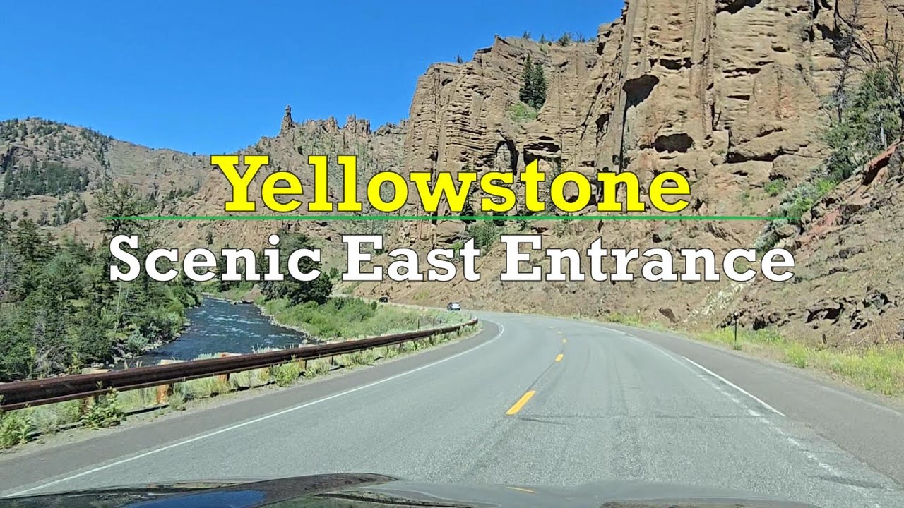 YELLOWSTONE EAST ENTRANCE | Driving Buffalo Bill Cody Scenic Byway | Shoshone National Forest