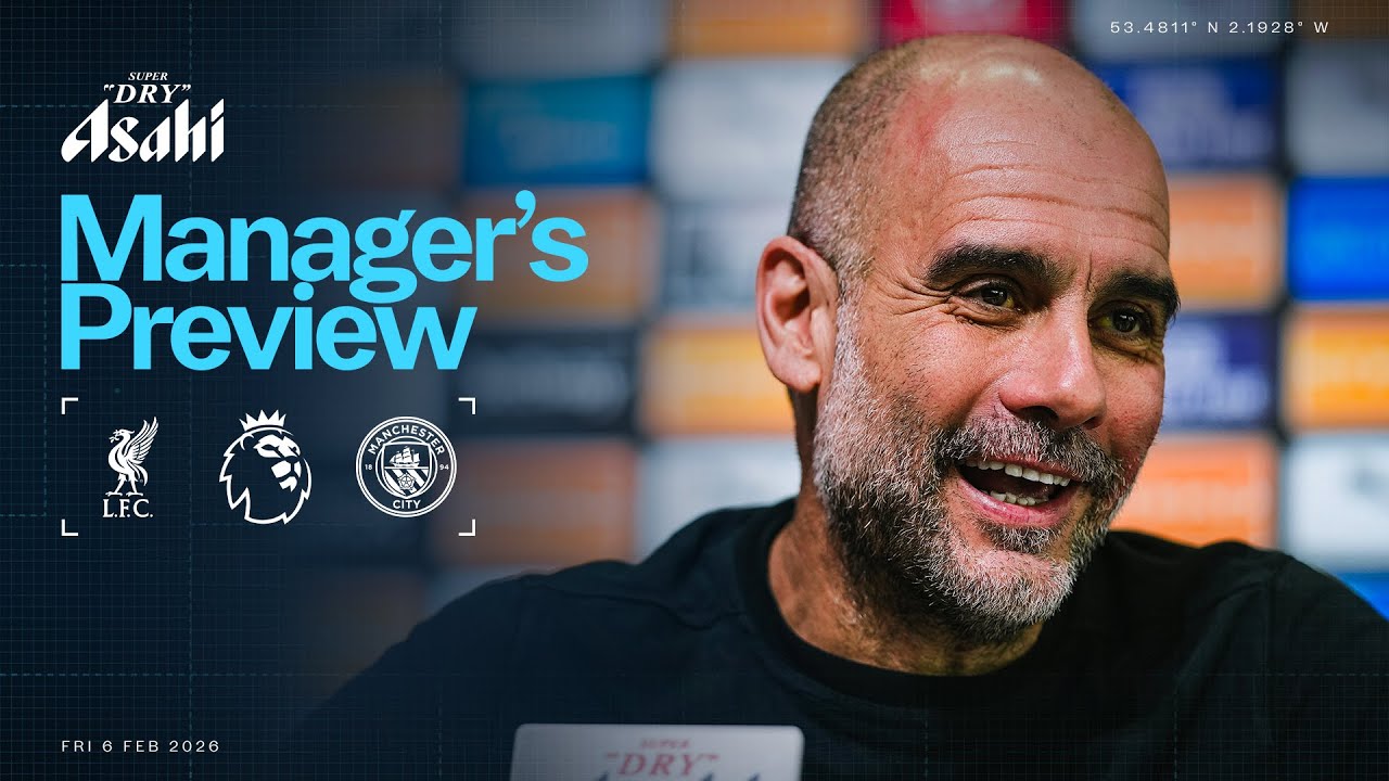 WATCH LIVE! MANAGERS PREVIEW: Pep Guardiola Press Conference | Liverpool v Man City | Premier League