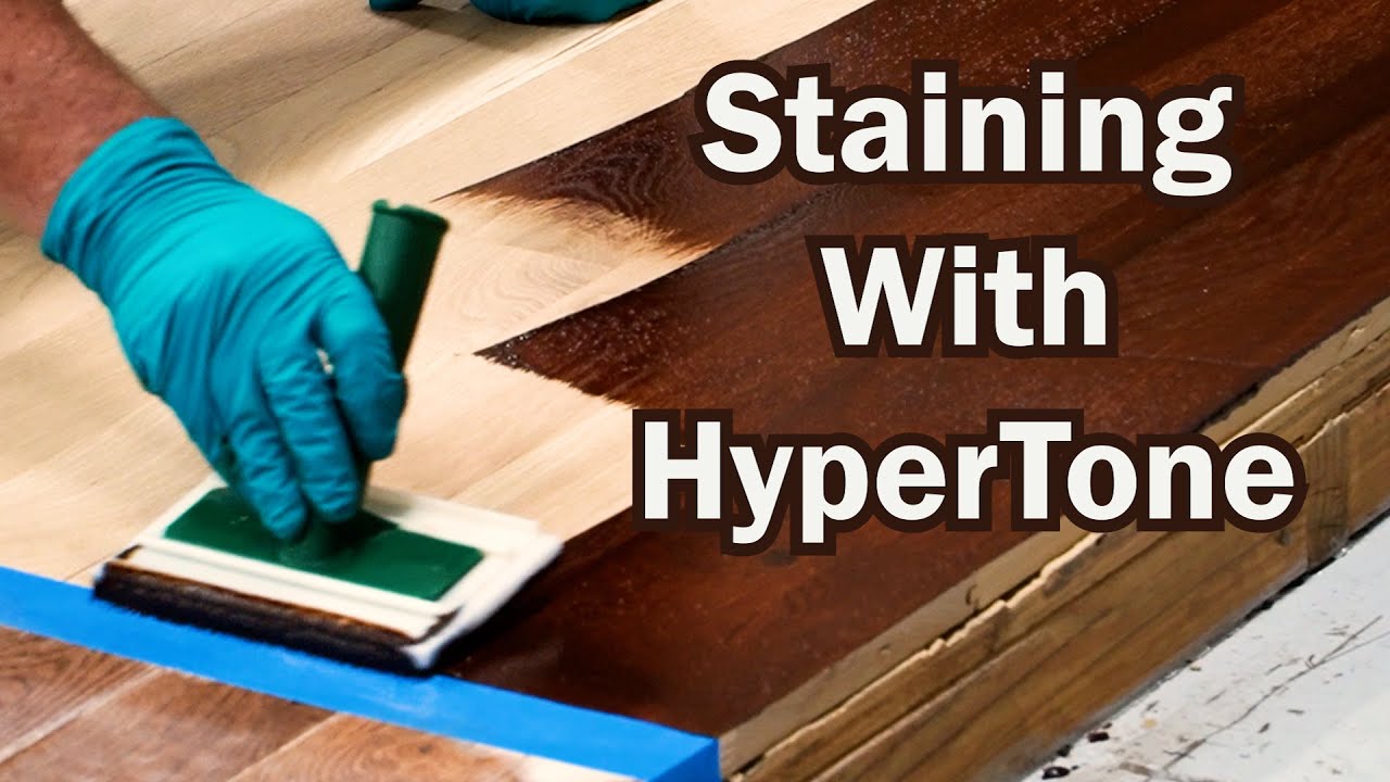Staining a White Oak Floor With Basic Coatings HyperTone | City Floor Supply