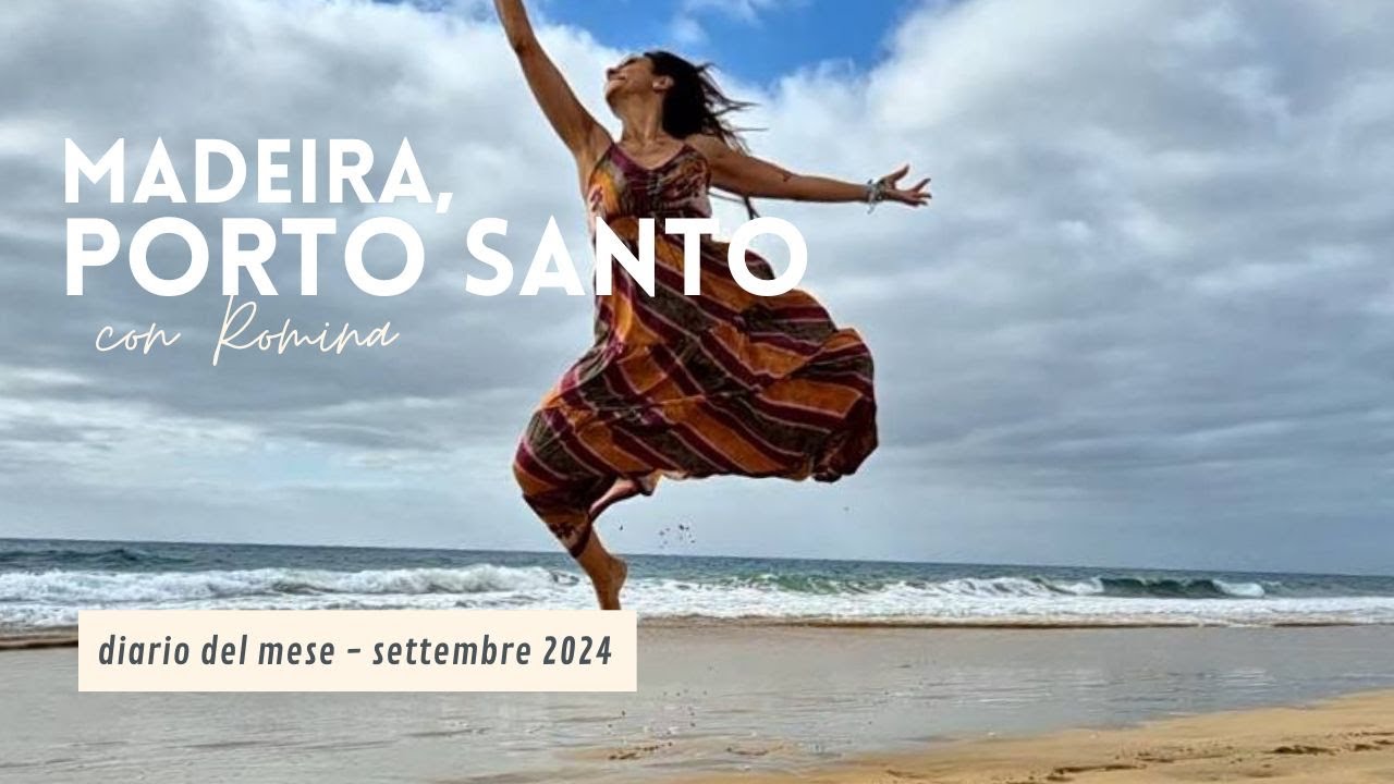Patrizio Roversi intervista Romina autrice del diario del mese di settembre 2024 a Porto Santo