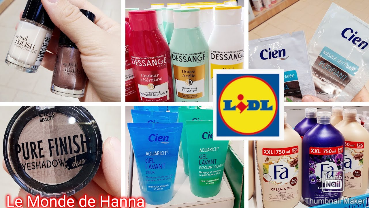 LIDL FRANCE 01-01 SPECIALE COSMÉTIQUE BEAUTÉ MAQUILLAGE 💄