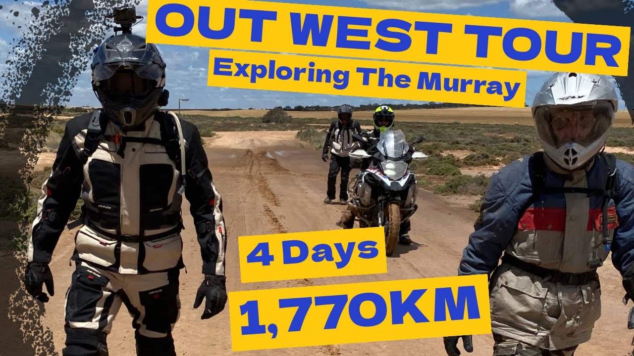 Out West Tour | 1700km 4 Day off-road Adventure Bike Ride I Murray River | Victoria