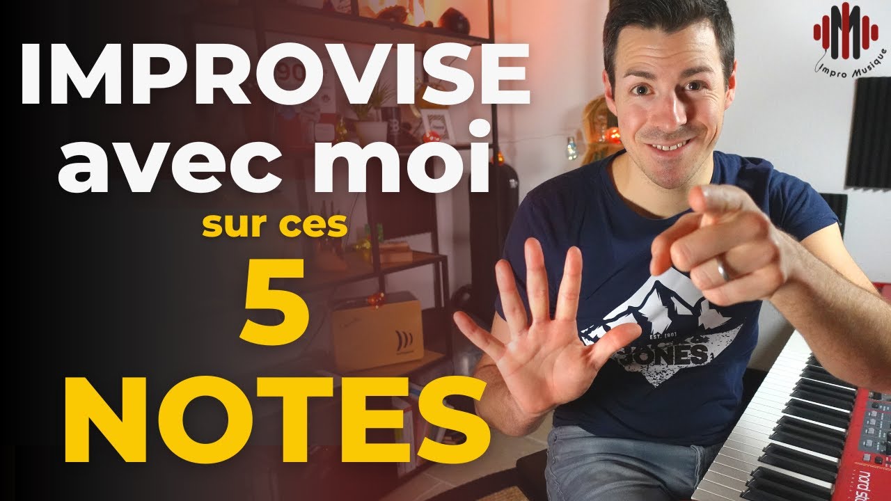 Improviser avec la gamme pentatonique piano