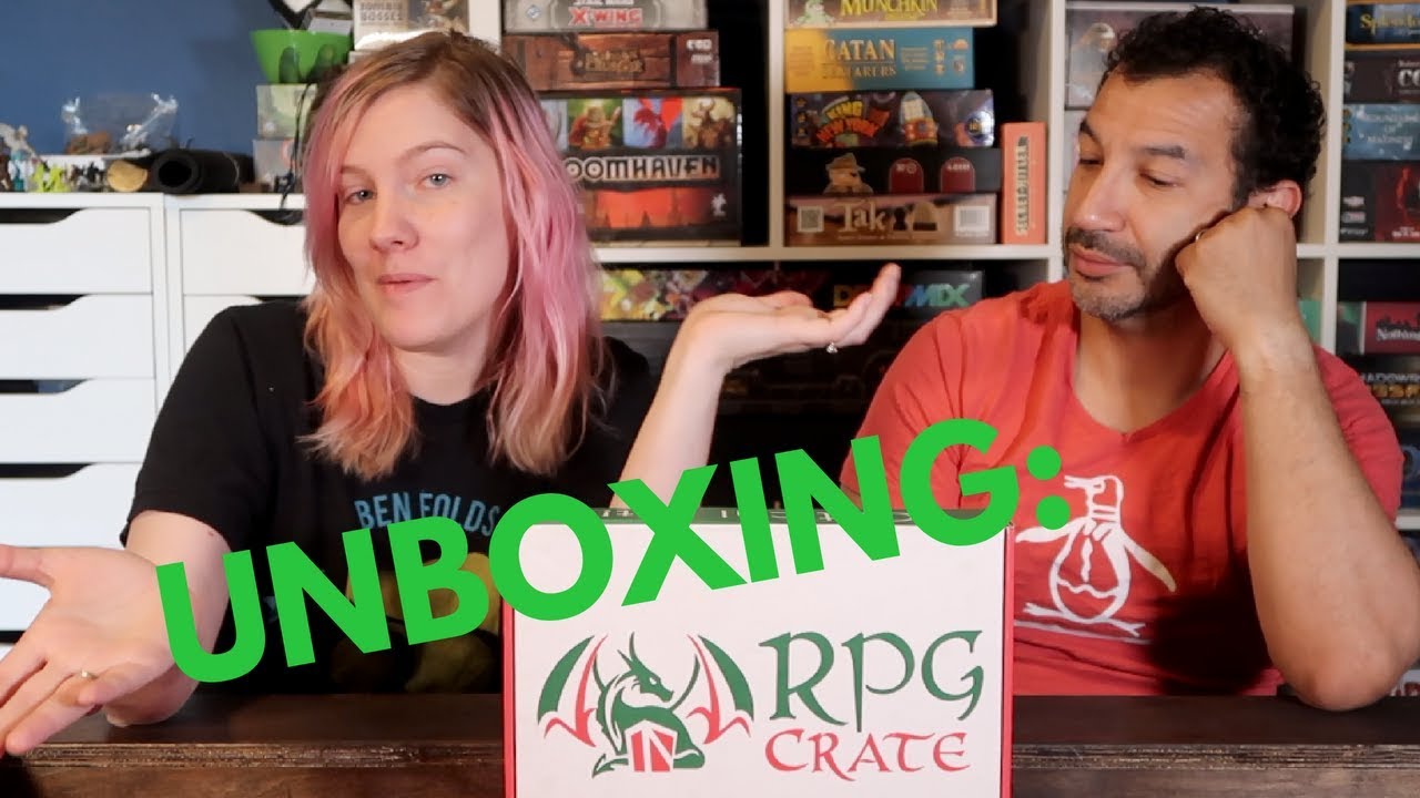 RPG Crate Unboxing: May 2018 - Giants!