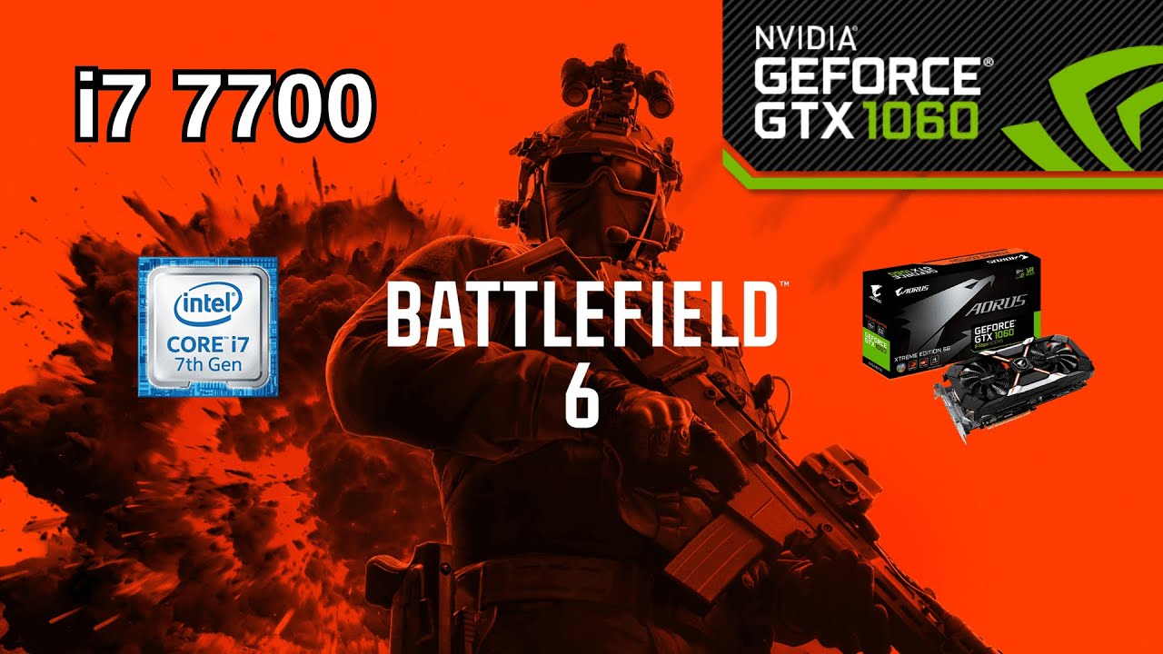BATTLEFIELD 6 | i7 7700 | GTX 1060 6GB | 16GB RAM | Sabotage & Team Deathmatch | 1080p