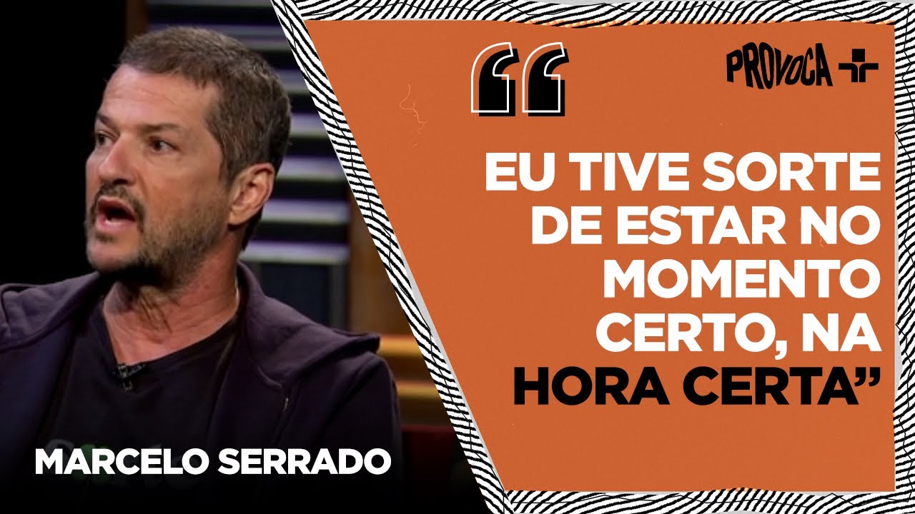 MARCELO SERRADO destaca a RELEVÂNCIA do CRÔ: “Ele virou um ícone”