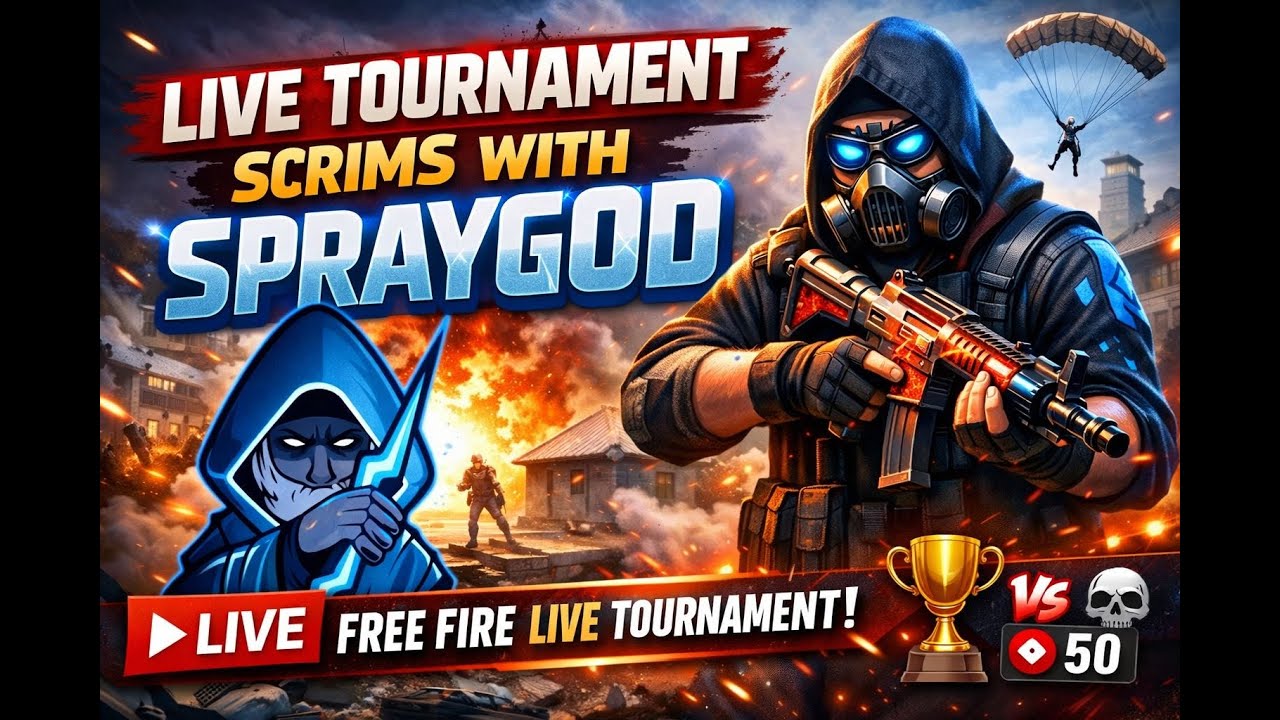 FreeFire Live Tournament | Battle for Booyah 🔥