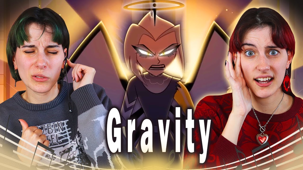 CHILLING! Hazbin Hotel - Gravity Song Reaction!