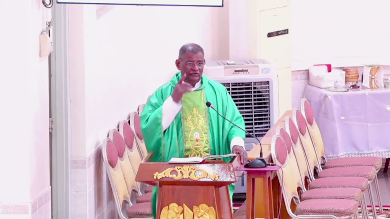 Homily by Rve.Fr.Simon Tin Maumg