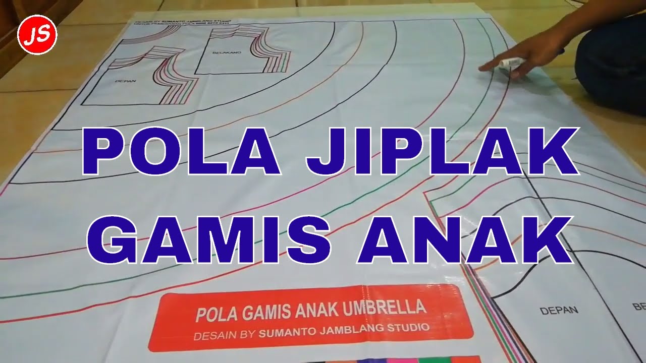 Cara Menggunakan Pola Jiplak
