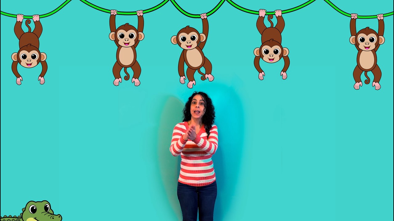 Count to 5 with Silly Monkeys!