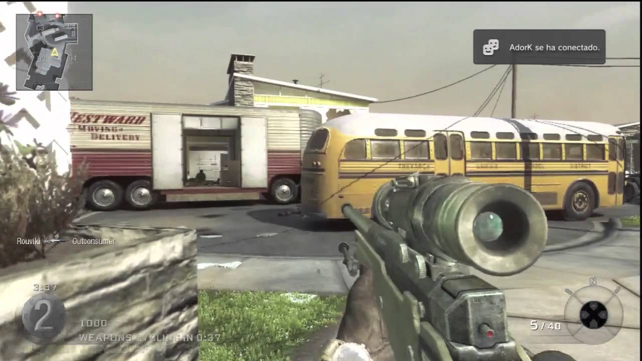 Black Ops - Prestigiando y luchando por 30 puntos COD con darkmarinov