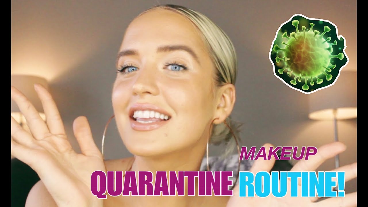 MY QUARANTINE MAKEUP ROUTINE + FAUX FRECKLES TUTORIAL! - MACY KATE