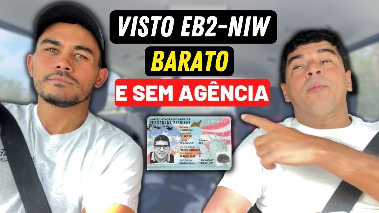 COMO ELE TIROU O VISTO EB2-NIW SEM AJUDA DE ADVOGADOS?