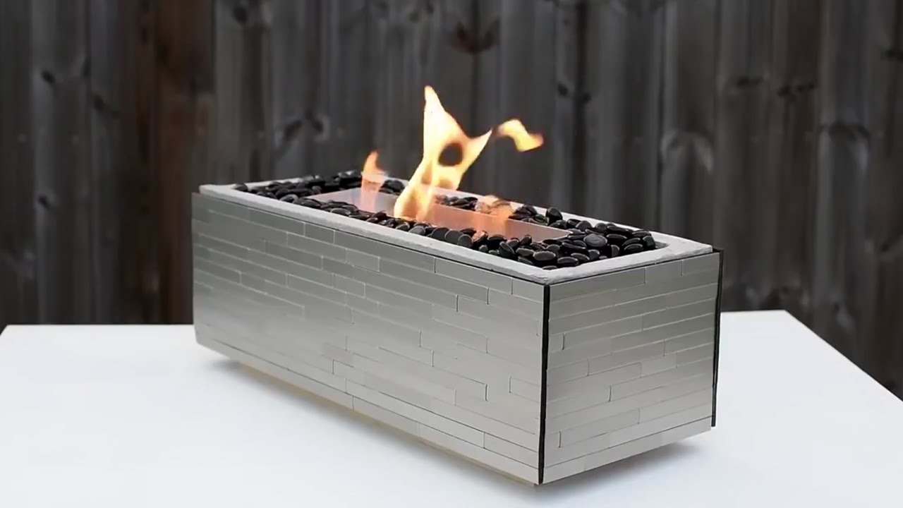 Como Hacer Una Fogata de Mesa