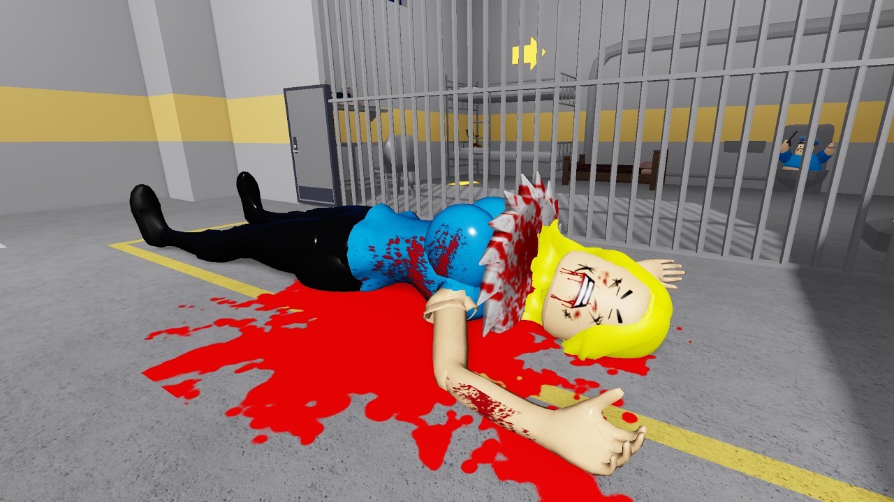 WHO CUT BARRY WOMEN HEAD OFF in BARRY'S PRISON RUN! New Scary Obby #roblox #pomni