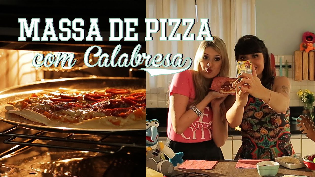 Como Fazer MASSA DE PIZZA ft. DANI CALABRESA | Receita #76 TORRADA TORRADA