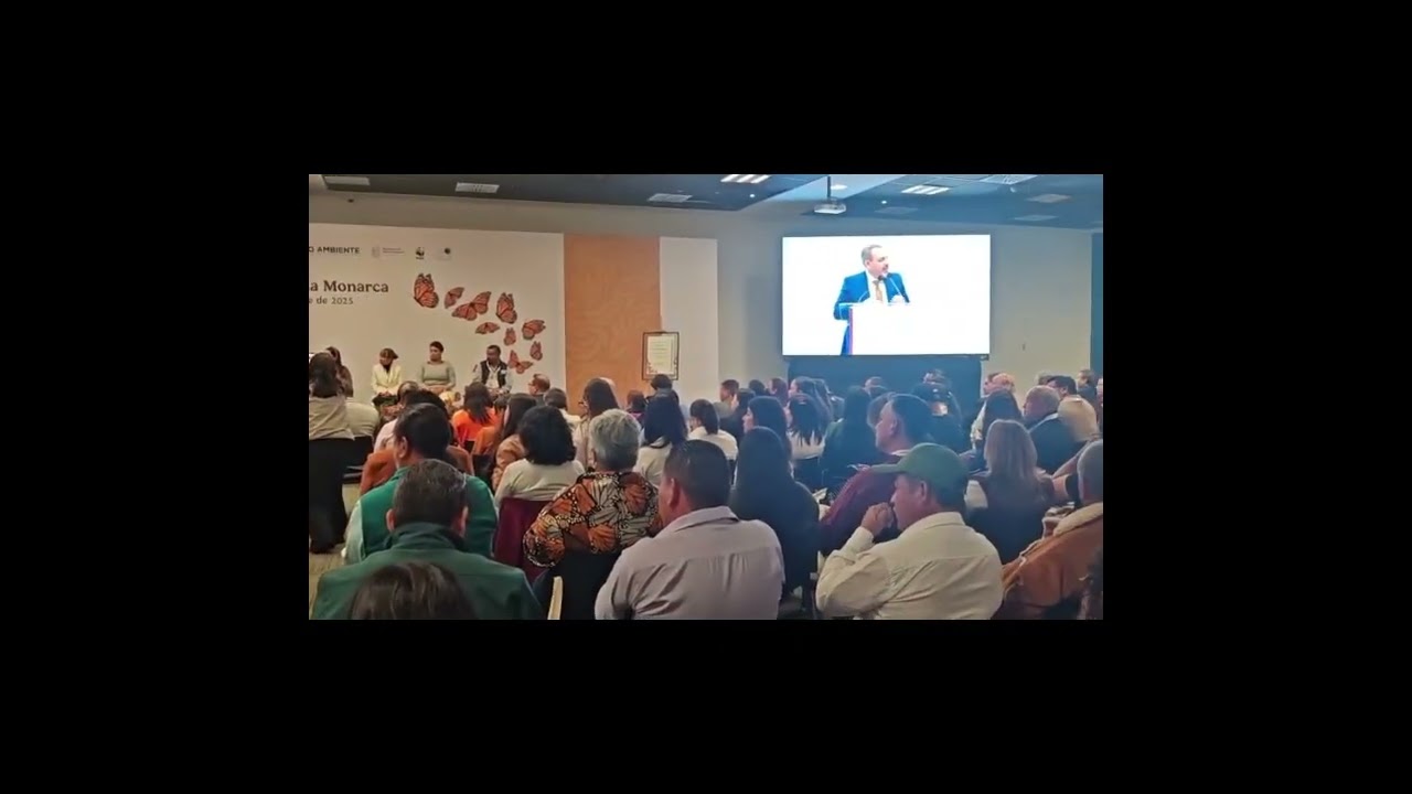 Alejandro Méndez López, secretario de Medio Ambiente del Estado de Michoacán, en la Primera Cumbre 