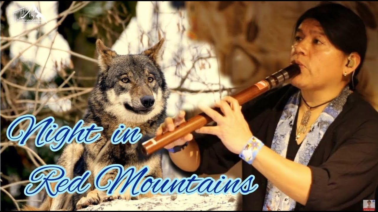 NATIVE SONG | HEALING SONG | Night In Red Mountains | Quenacho | Zampońa
