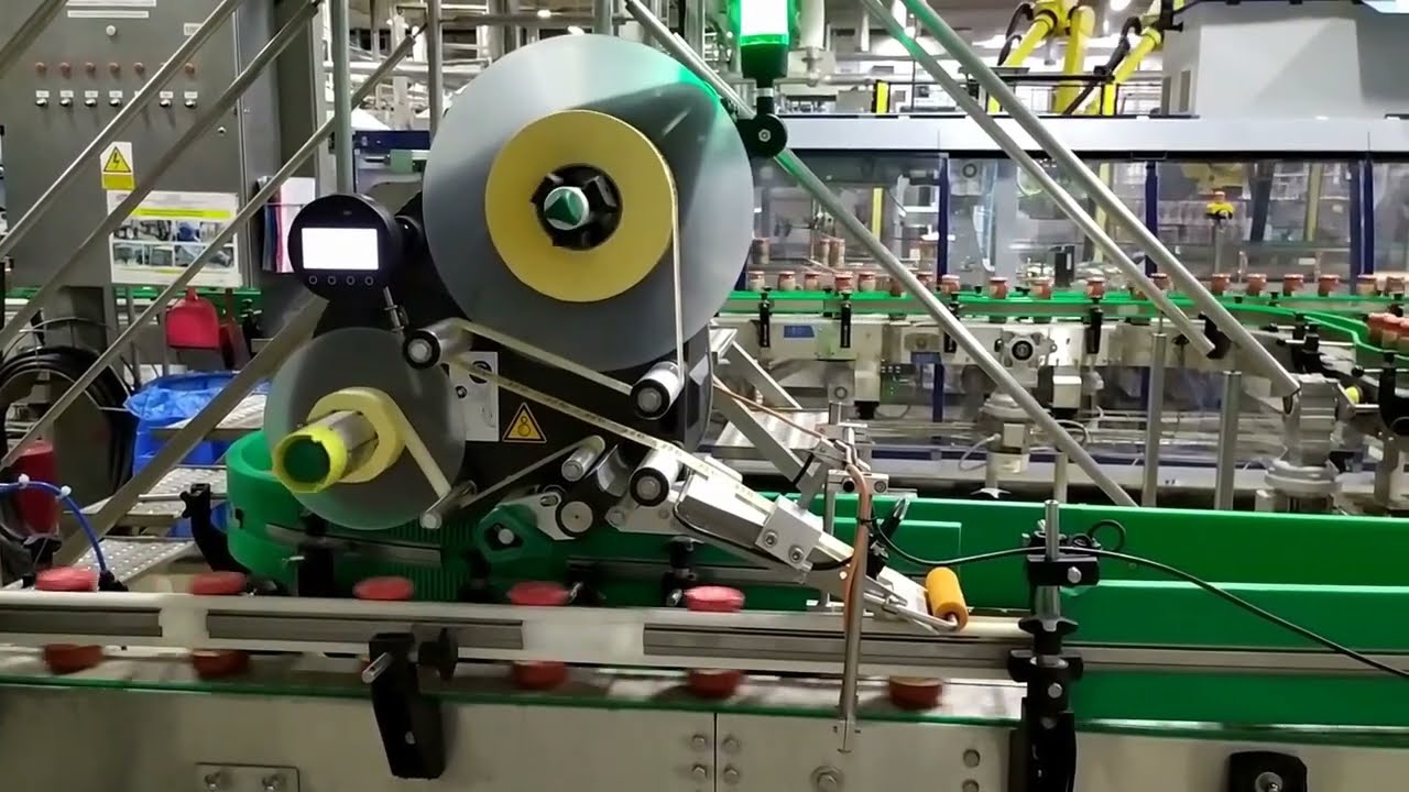 Etykietowanie słoik&oacute;w - Aplikator etykiet Novexx XLS204