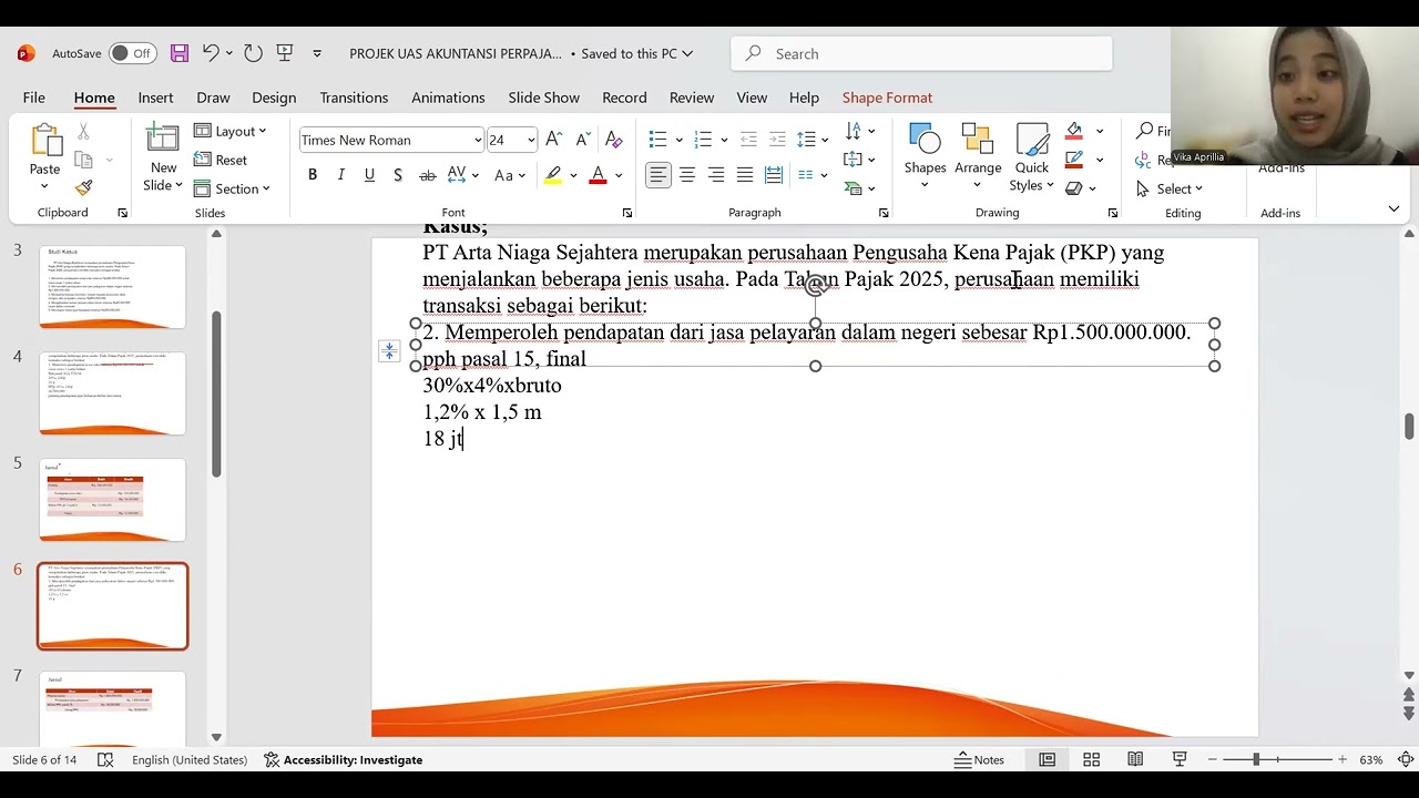 Project UAS Akuntansi Perpajakan
