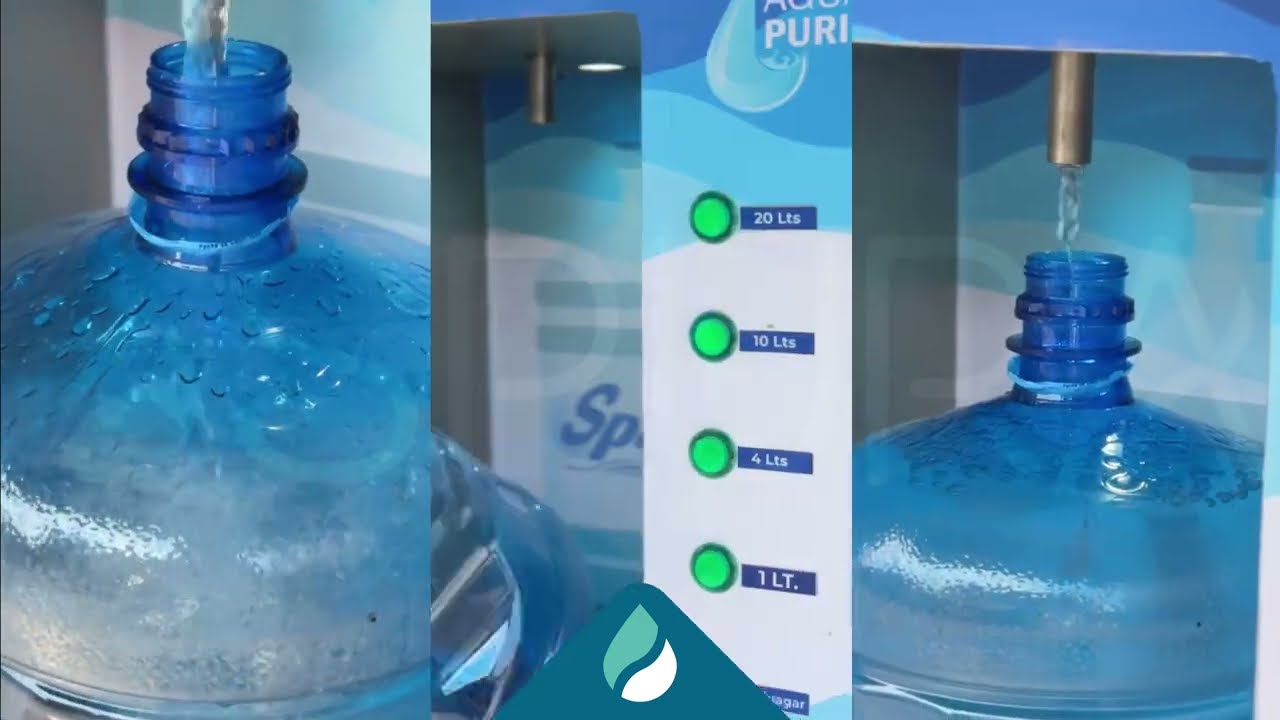 PROGRAMACIÓN DE TARJETA EN EQUIPO DE PURIFICACIÓN DE AGUA  - VENDING SPURA