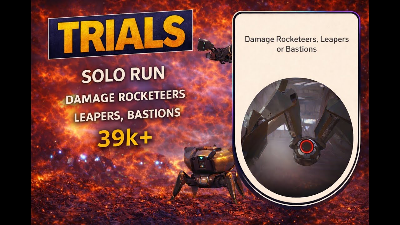 Solo Damage Rocketeers, Leapers or Bastion – 39k+ Punkte | Komplettes Gameplay