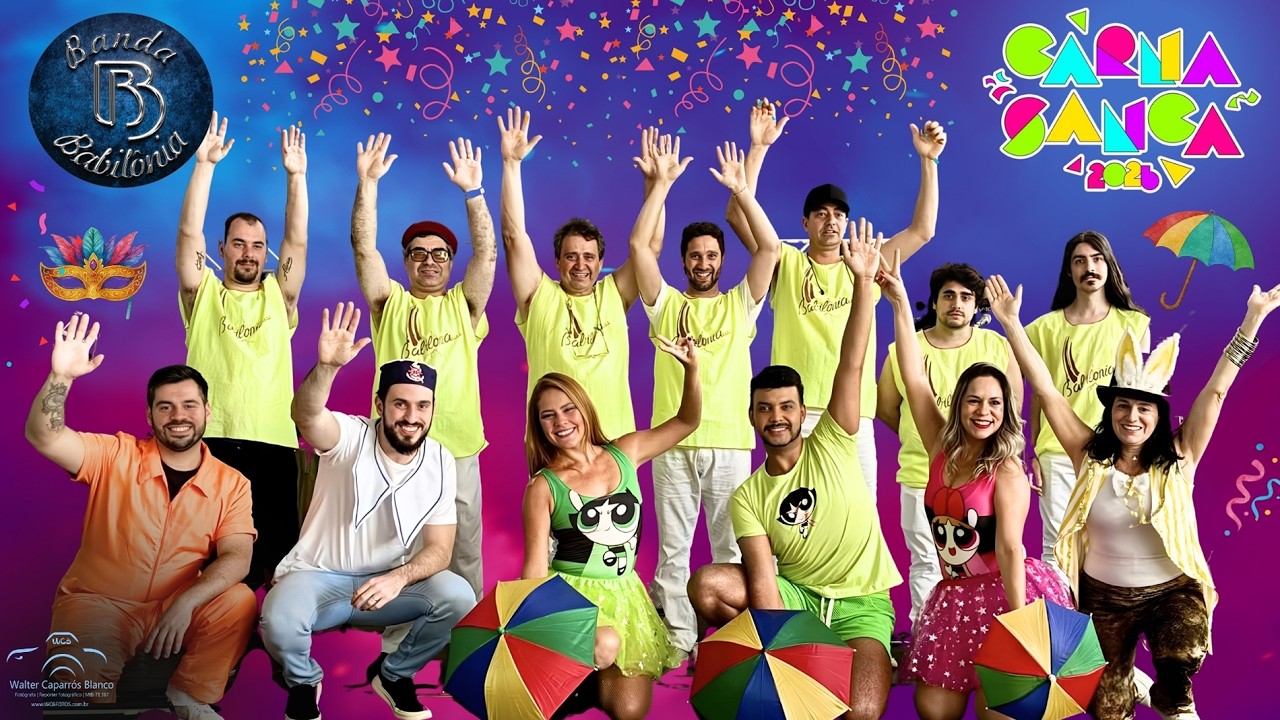 Show da Banda Babilônia no Carnaval 2026 do Grêmio Recreativo Familiar Flor de Maio em São Carlos