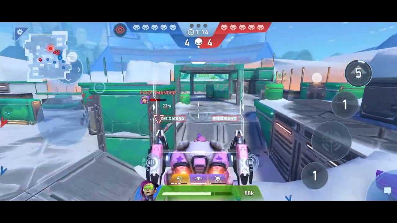 Mech arena my play of game guys see you can use these weapons 