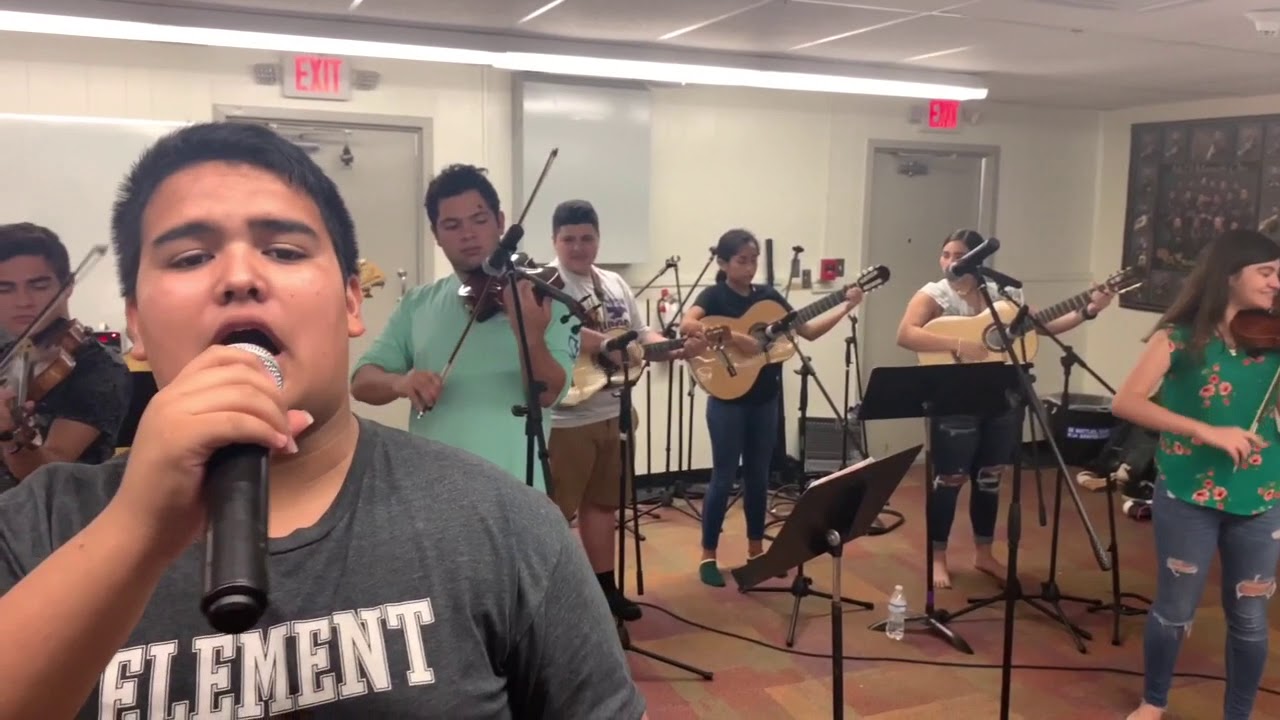 Espumas -McAllen High School Mariachi Practice