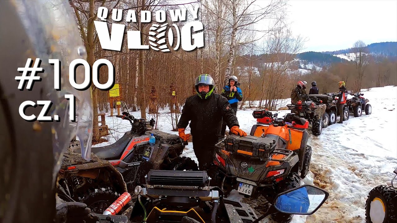 #100 - Urodzinowy odcinek specjalny z Ekipą, Stels Guepard 850, Polarisy i inne urwisy😜 (quad vlog)