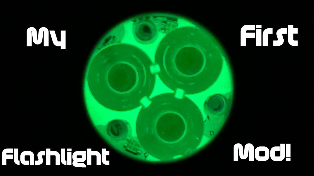 Flashlight Modding | CWF Peanut Glow Gasket
