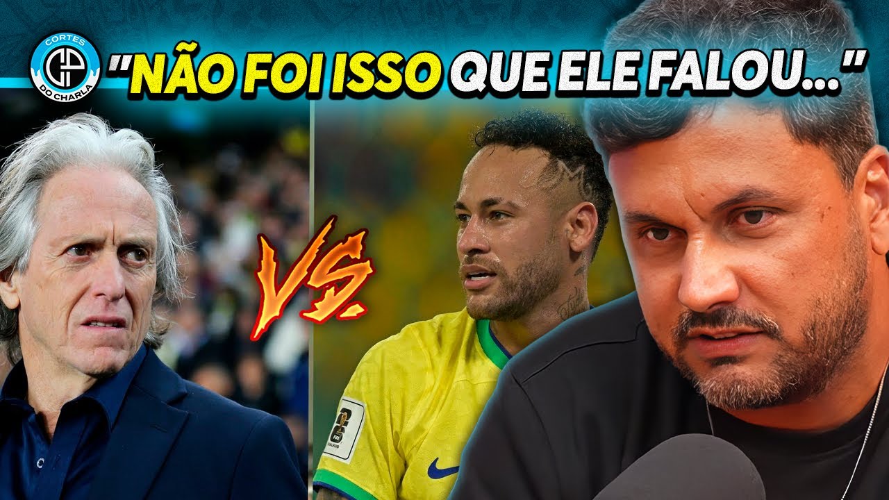 NEYMAR X JORGE JESUS: O QUE &Eacute; VERDADE NA TRETA?