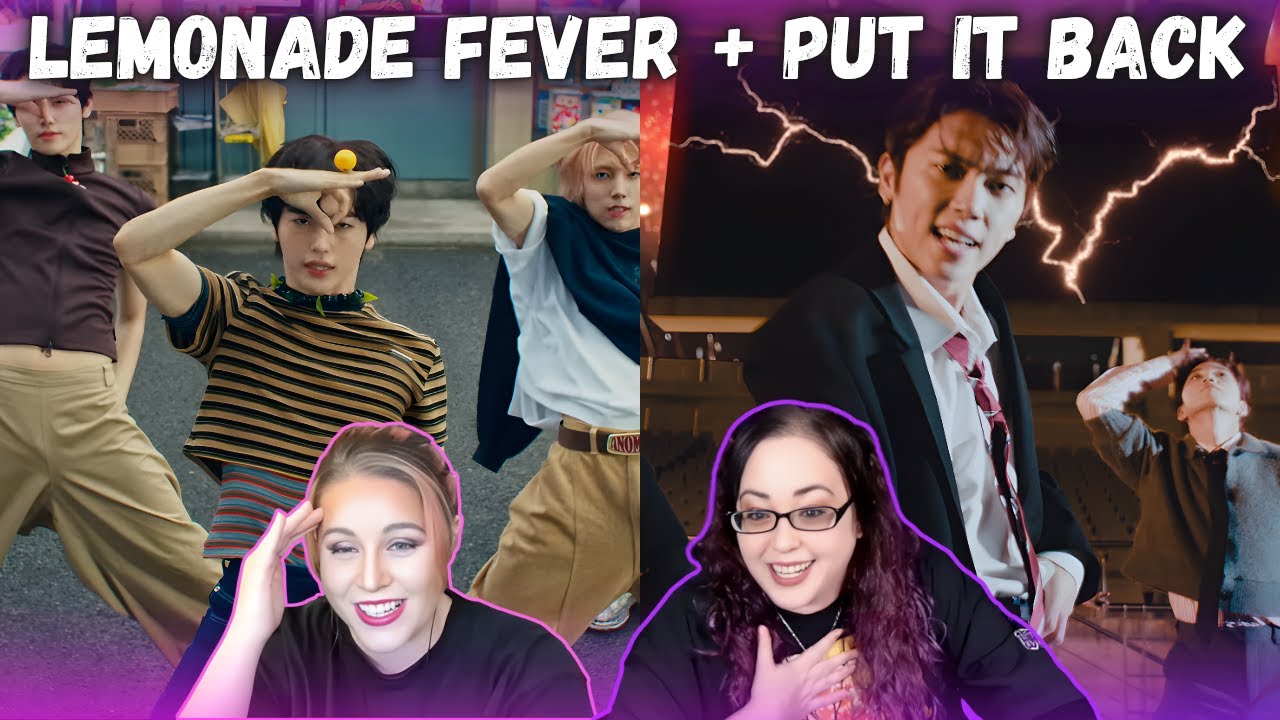 CRAVITY 'Lemonade Fever' MV + ONF 'Put It Back' MV | Реакция девушек из K-Cord