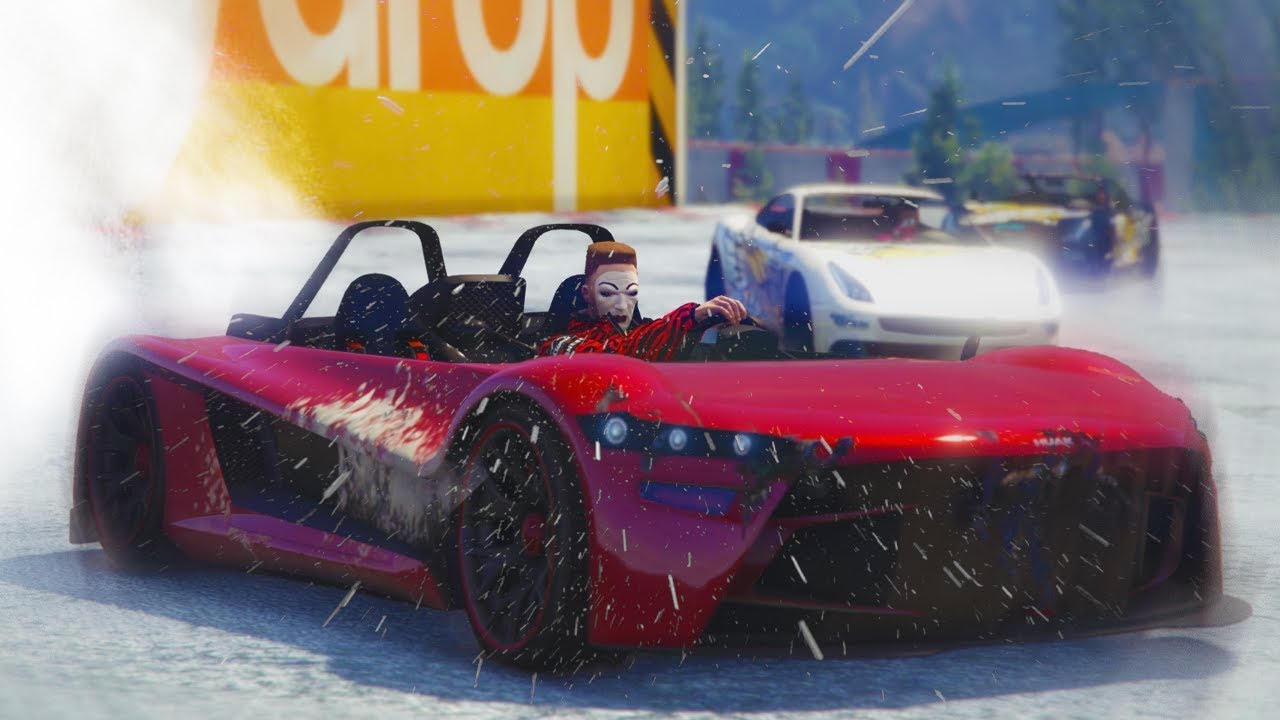 MODDED DRIFTING RACING! (GTA 5 Funny Moments)