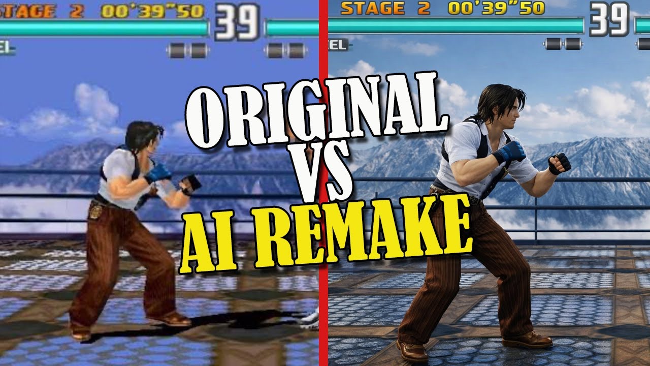 Tekken 3 Reinvented - Original vs AI Remake: Revolution or Blasphemy?