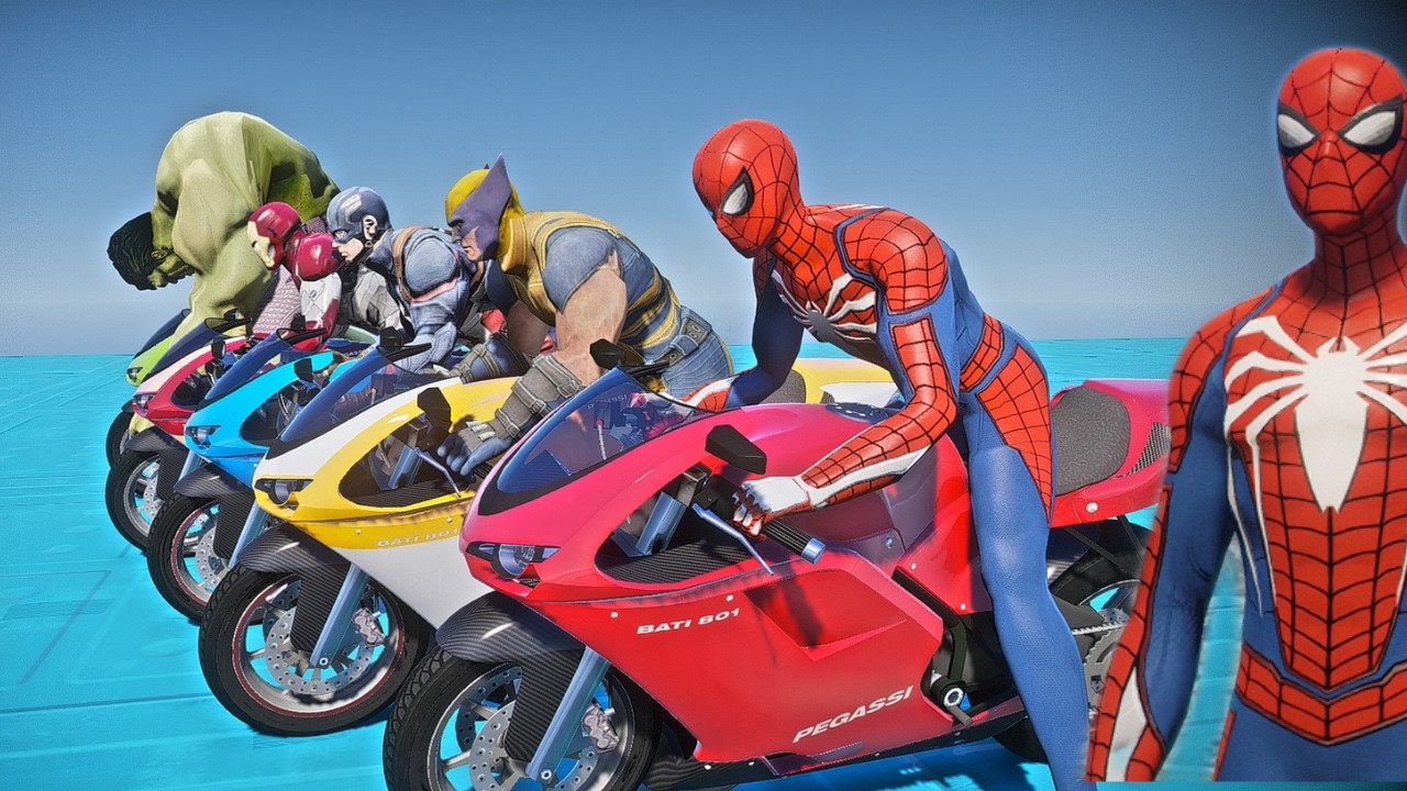DESAFIO HOMEM ARANHA E HEROIS!