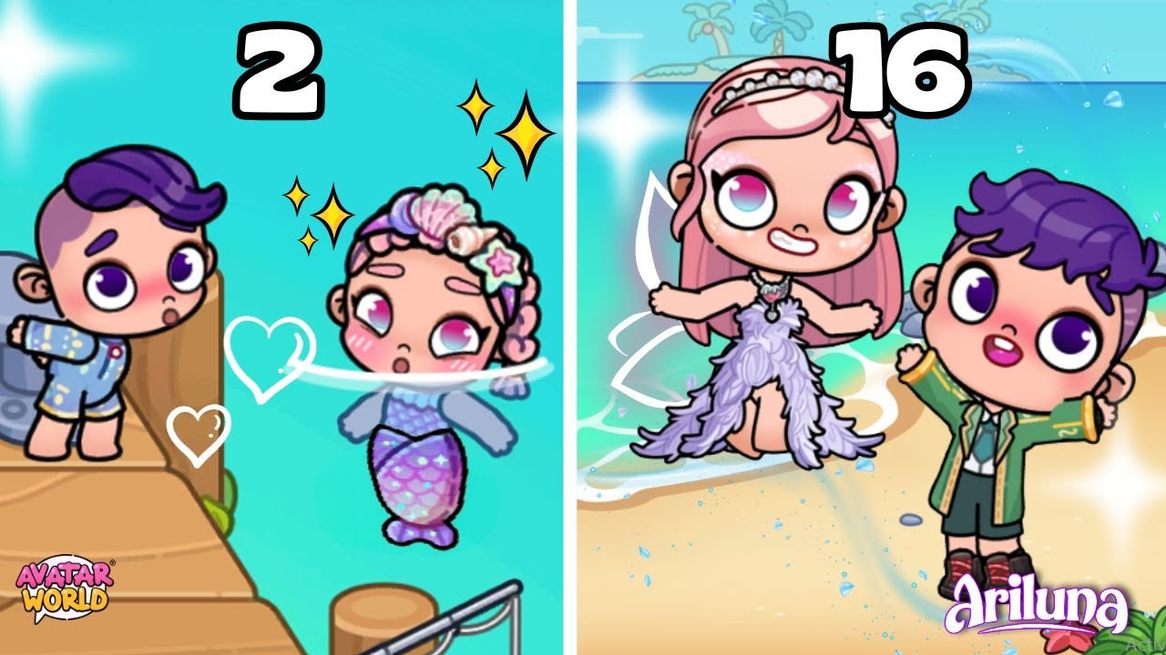 PERDÍ MI MUNDO DE SIRENAS por ESTAR con ÉL! 😭💘| Avatar World Story