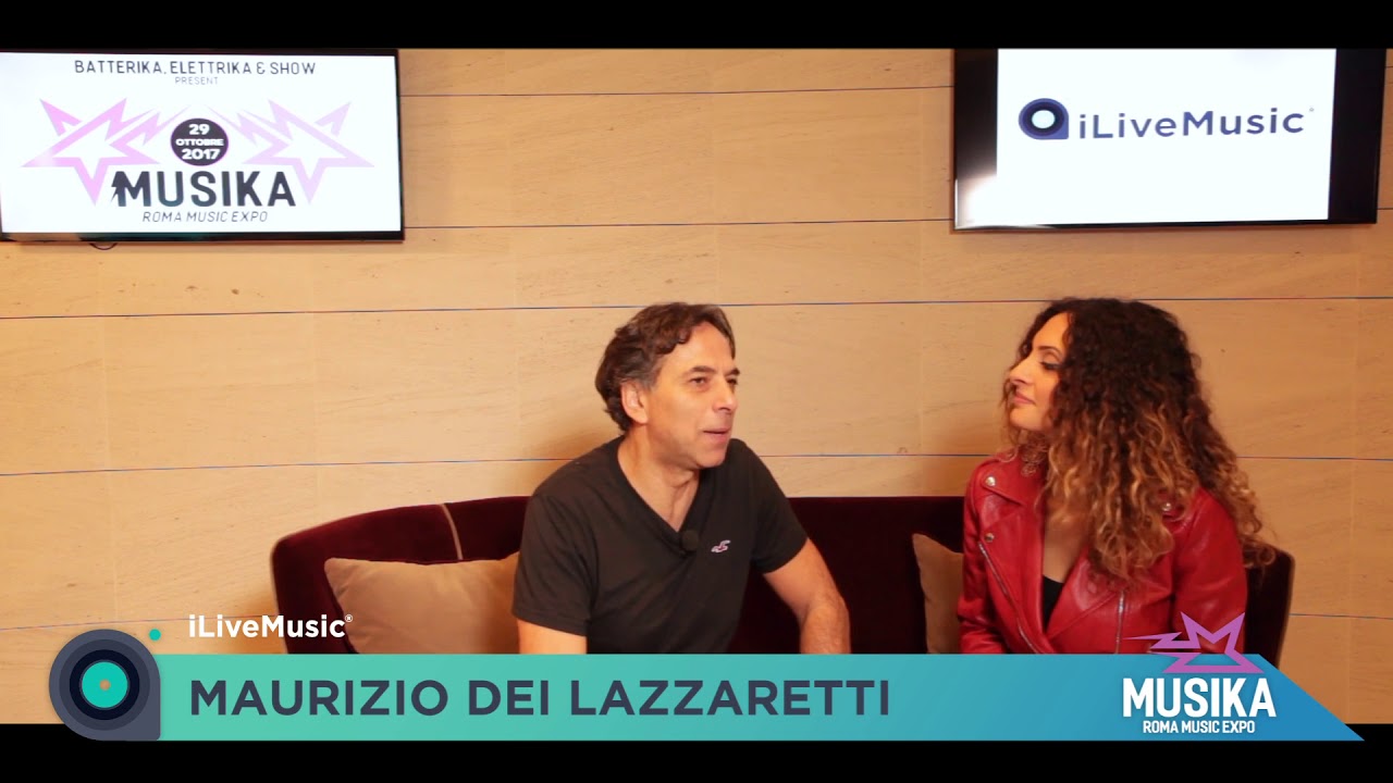 Intervista a Maurizio Dei Lazzaretti durante Musika -Roma Music Expo