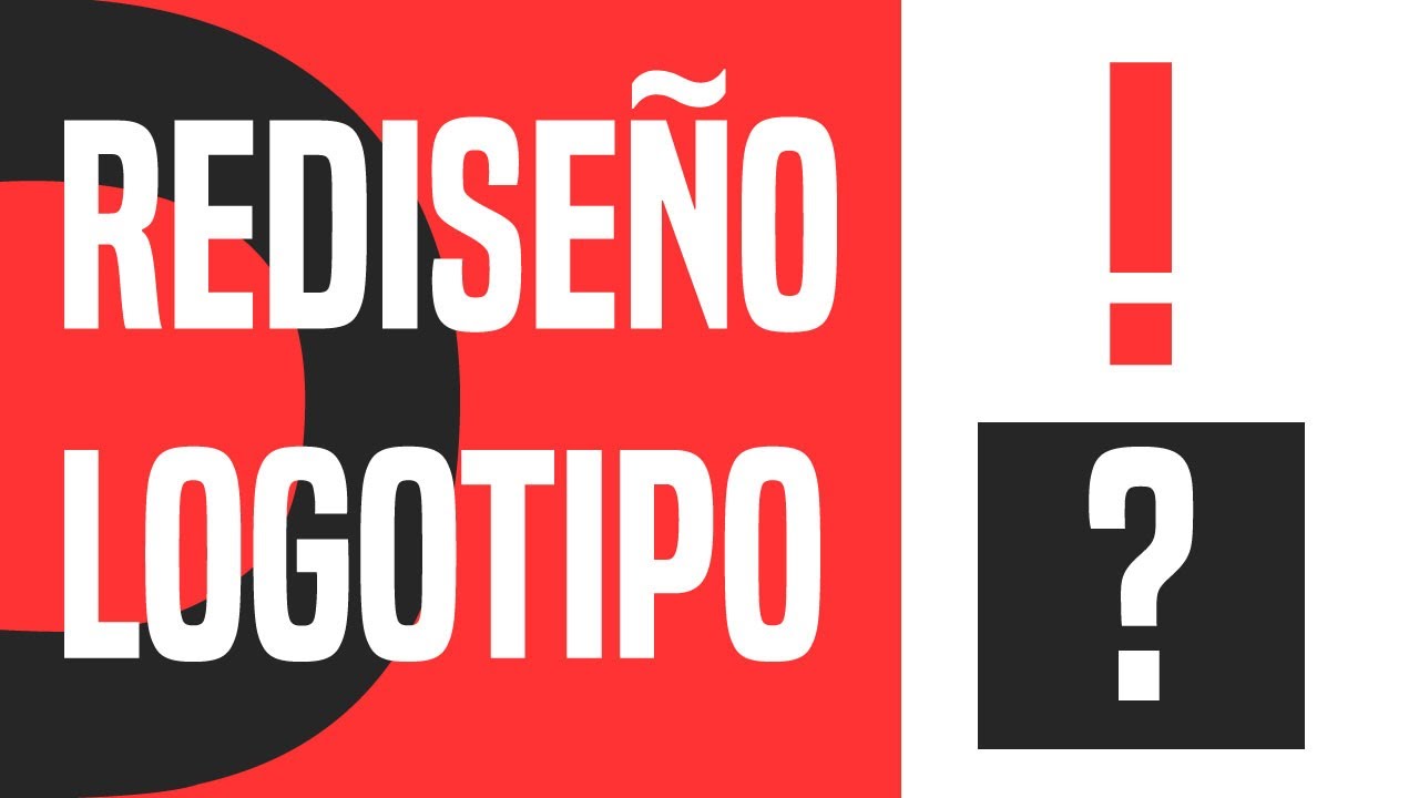 CÓMO REDISEÑAR UN LOGOTIPO | Aprender Paso a paso a rediseñar Logotipos | ¿Cómo rediseñar un logo?