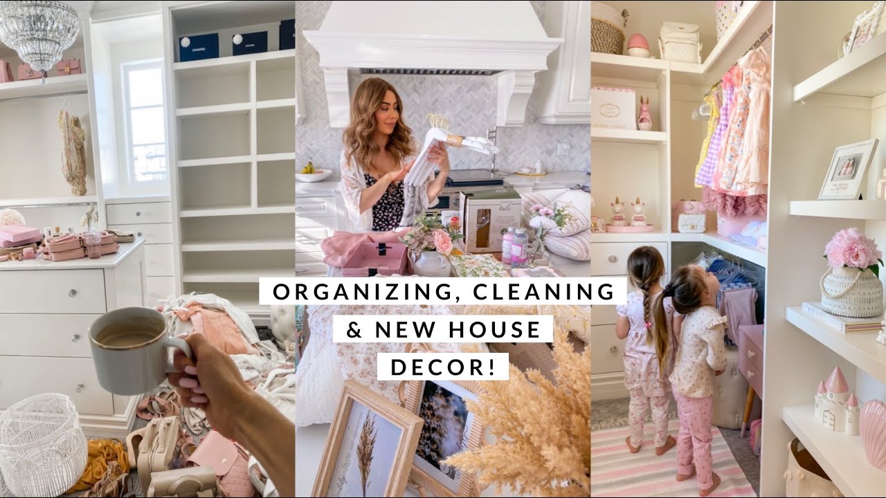 ORGANIZING, CLEANING AND NEW HOUSE DECOR!💕VLOG 07