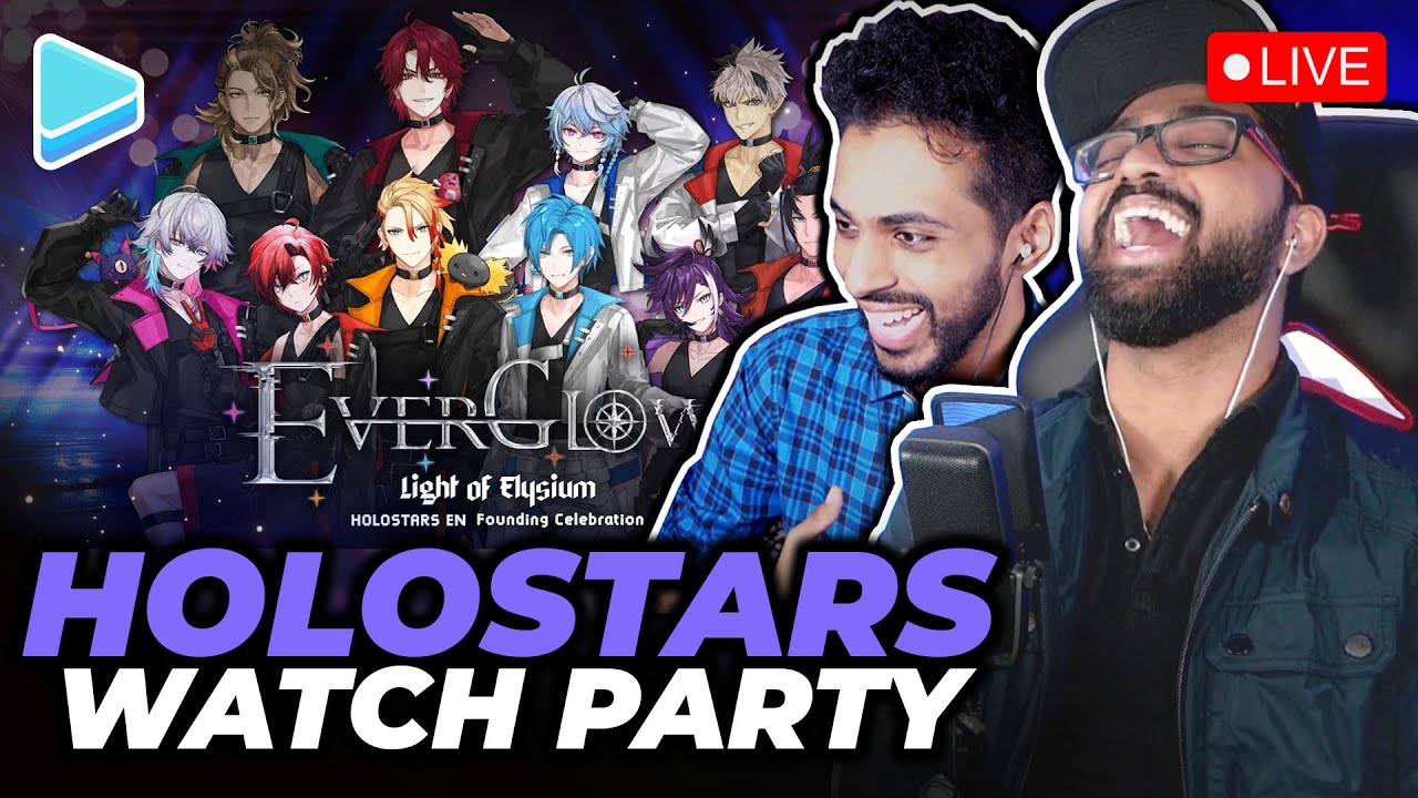 HOLOSTARS ENGLISH - 3D Concert Live 2025 Everglow - Light of Elysium - Watch Party!