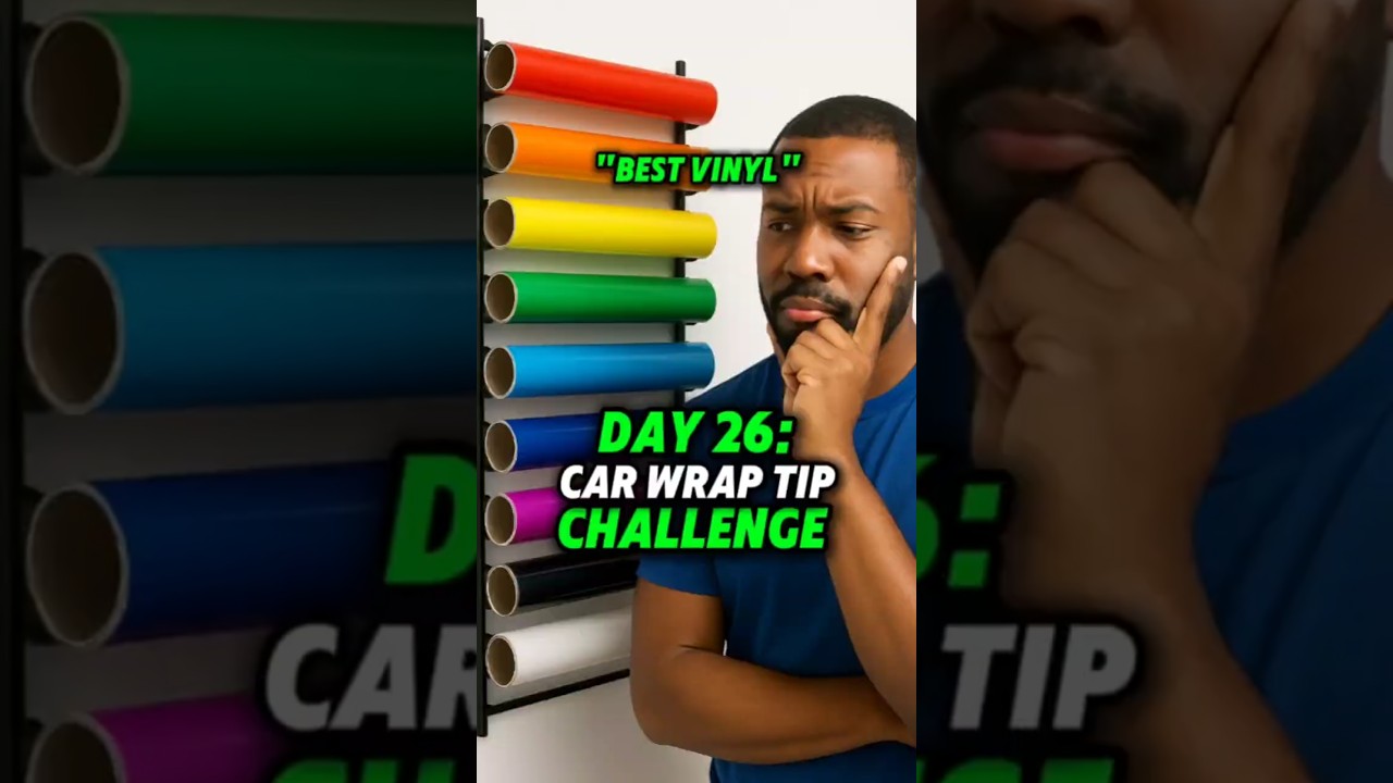 Day 26: Best Vinyl Wrap Brands for Beginners 🎯🚗
