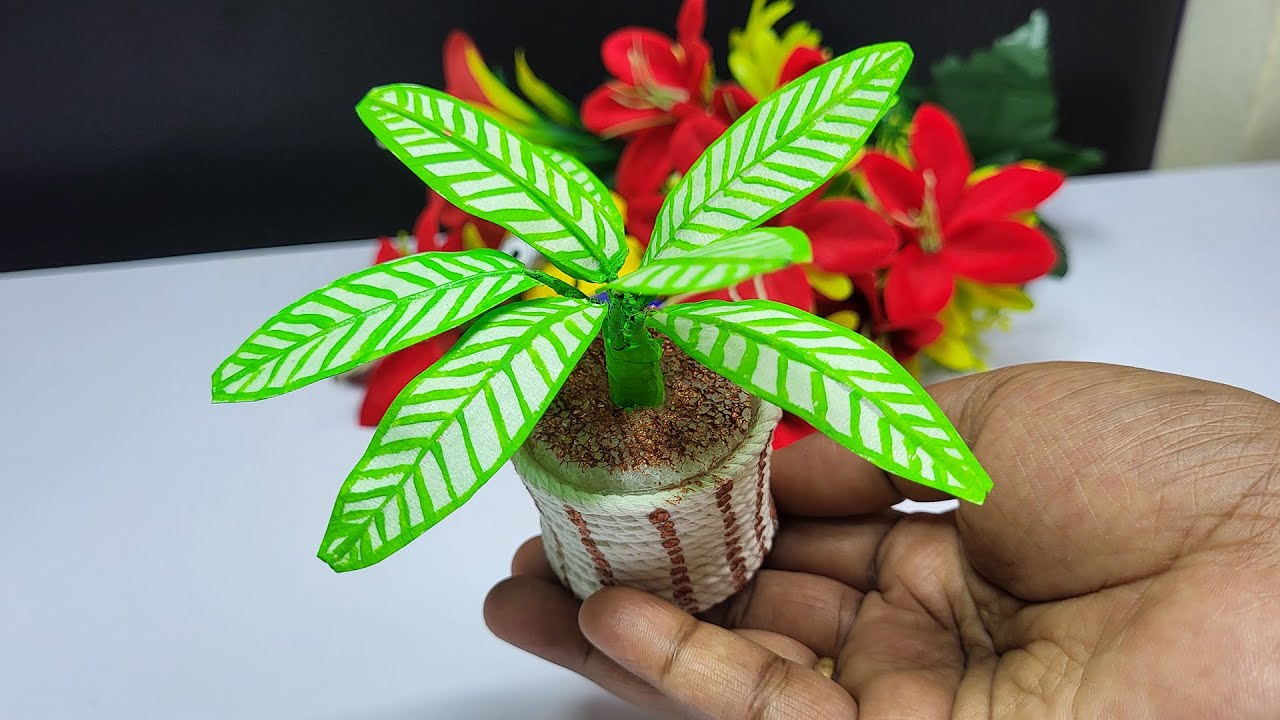 Miniature Plants DIY: How to Make a Miniature Plant at Home | Home Décor with Mini Plant Craft Ideas